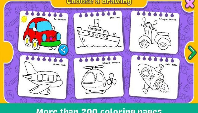 Coloring & Learn rekomendasi game anak-anak
