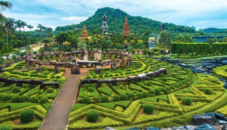 Nong Nooch Tropical Botanical Garden kebun raya terindah di dunia