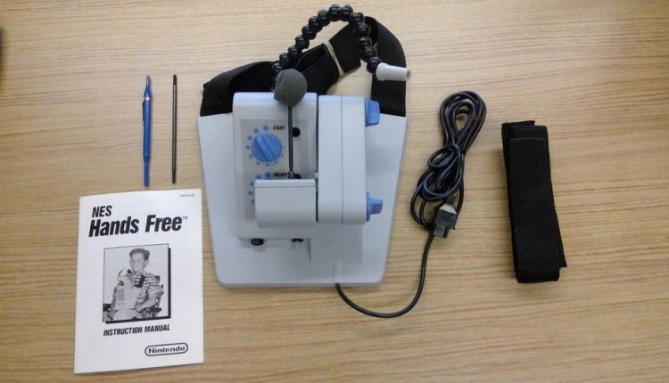 NES Hands Free Controller controller game terunik