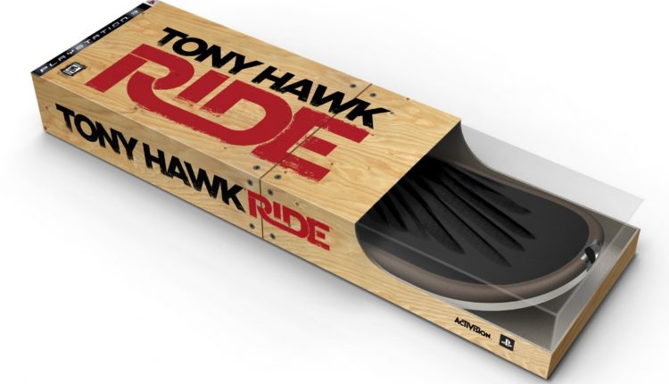 Tony Hawk Ride Skateboard controller game terunik