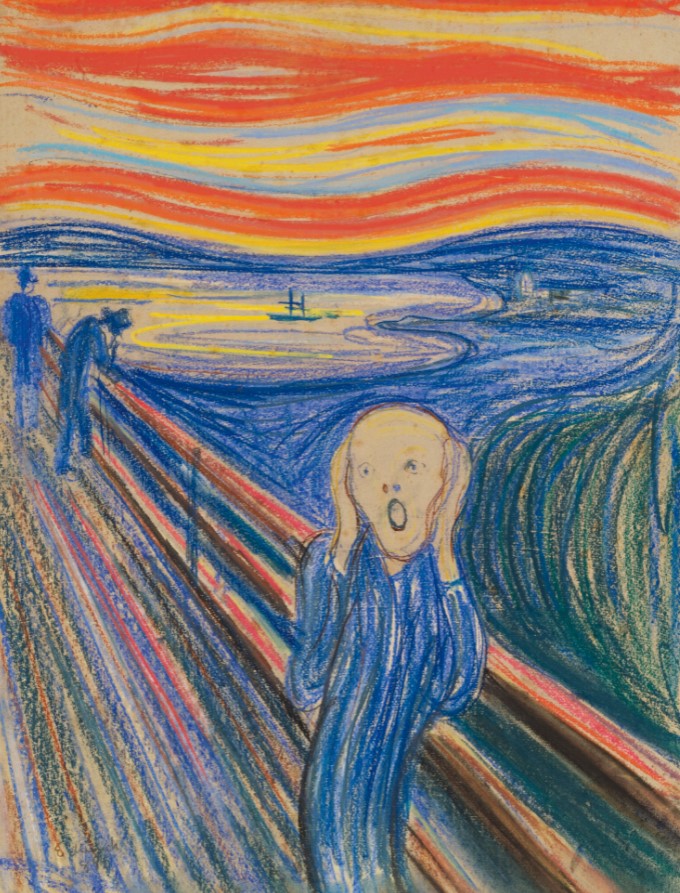 The Scream oleh Edvard Munch lukisan dengan kisah menyeramkan
