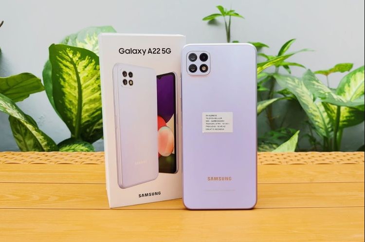 rekomendasi smartphone 5g murah Samsung Galaxy A22 5G