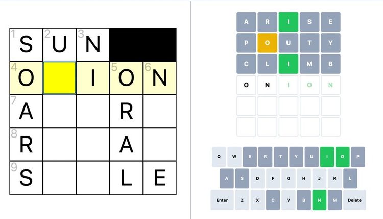 game tebak kata crosswordle