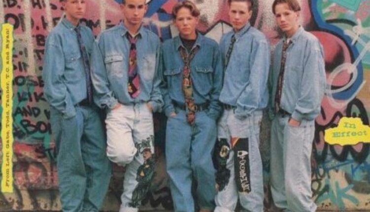 baju tahun 90-an baggy jeans
