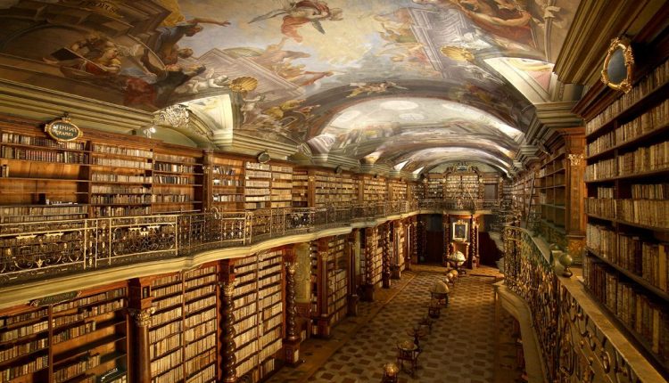 klementinum library perpustakaan terindah di dunia