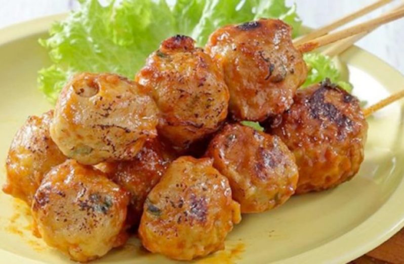 Resep Bakso Bakar Bumbu Kacang Camilan Untuk Berbuka Puasa